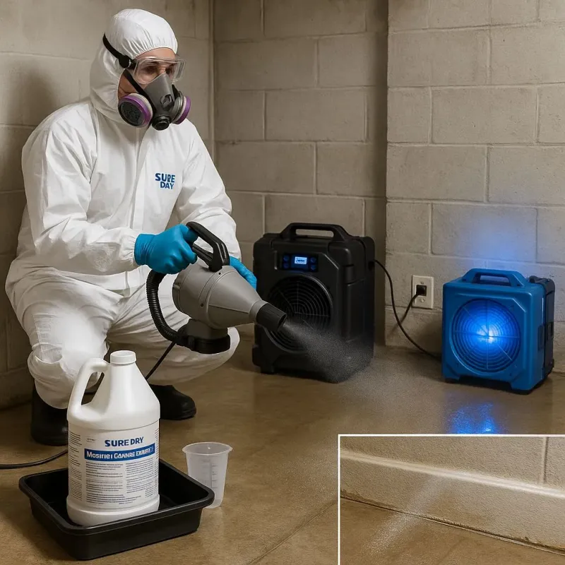 Sanitization and Odor Removal process in Elkhorn, CA